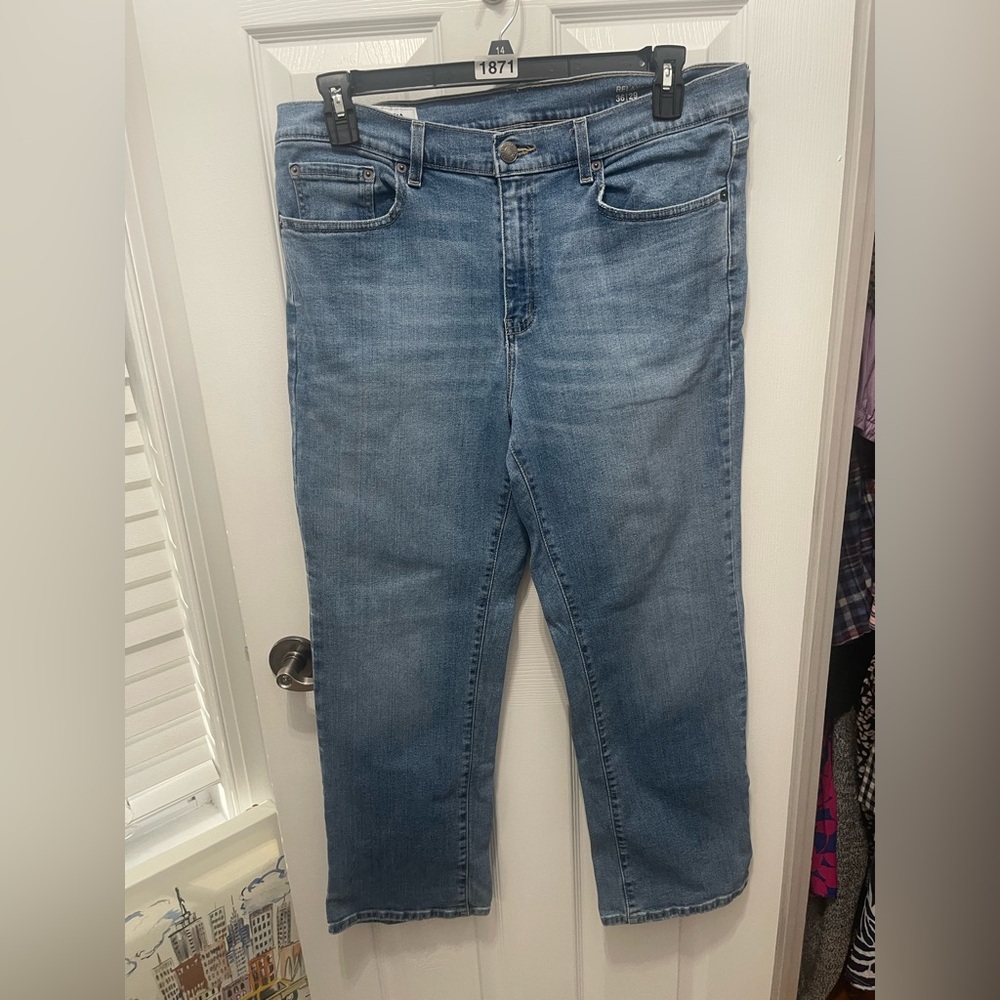 Sonoma Men's Classic Straight Light Blue Jeans - Picture 2 of 13